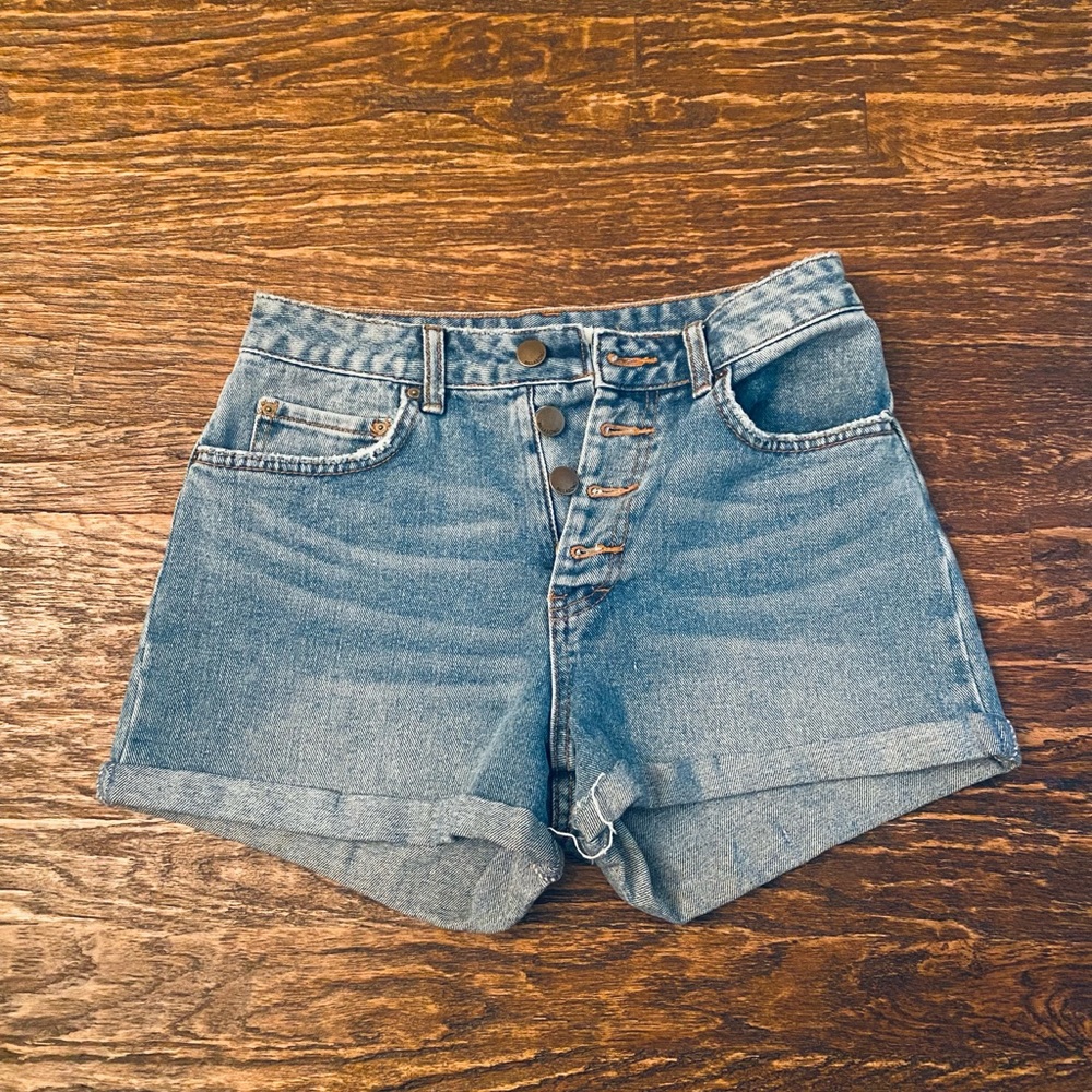 Billabong cutoff shorts